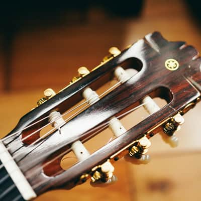 1970s Yamaha C-300A – Made in Japan | Solid Top | Vintage Classical Tone image 12