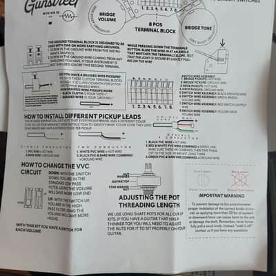 Gunstreet Wiring Shop Classic Les Paul Solderless Wiring Harness 2025 image 2