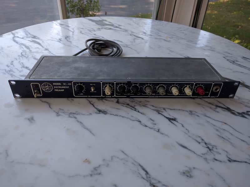 Vintage Ashly SC-40 instrument preamp image 1