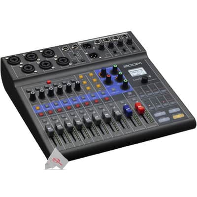 Zoom LiveTrak L-8 Portable Podcast 8-Track Digital Mixer And Multitrack Recorder image 2