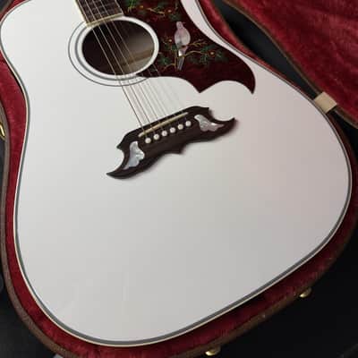 Gibson Custom Limited Edition Greatest Hits Volume II Dove - Alpine White Gloss image 7