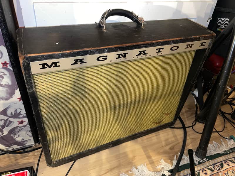 Incredibly Rare, Refurbished 1961 Magnatone Stereo Panorama Amplifier Amp - Model 260 / 1220 Custom 200 Series 2-Channel Oxford 2x12" Electric Guitar Combo Amplifier - Freshly Serviced image 1