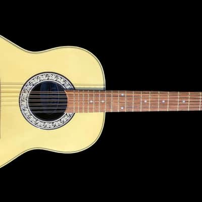 Ovation Model 1515 - 12 String Acoustic Electric -  Made in Korea - Circa 1983 - Pearl White - w/OHSC image 2