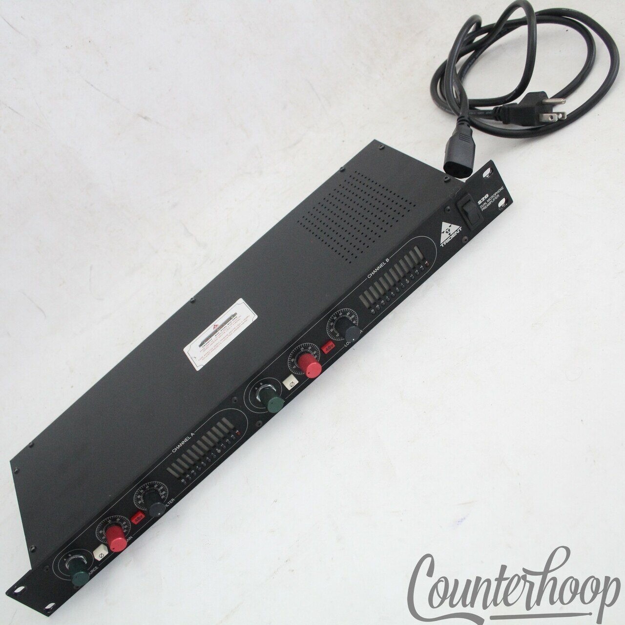 Trident S20 Two-Channel Microphone Preamp Dual Mic/Line Made In England — main photograph