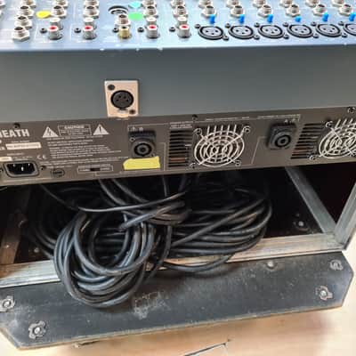 Allen & Heath PA12-CP Powered Analogue Mixer With Flight Case image 4