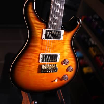 PRS DGT 10-Top Electric Guitar with Bird Inlays Tri Color Sunburst Korina Back, Flamed Maple Neck, Zirocote Fretboard 8394 image 7