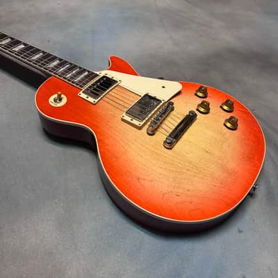 2024 Gibson Les Paul Standard 50's Plain Top Limited Edition Washed Cherry Sunburst image 10