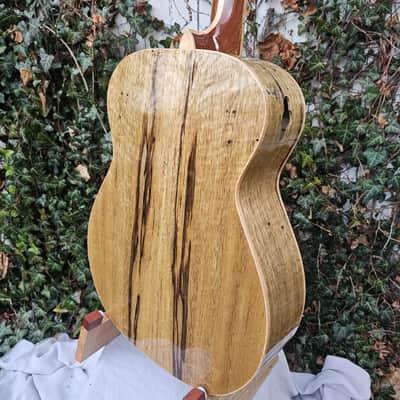 Wilhelm Guitars Black Limba, German Spruce OM Acoustic Guitar image 15