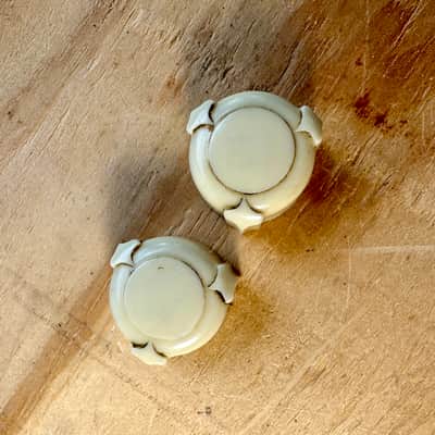 1948 Gibson BR-9 Electric Lap Steel Guitar Knobs- Cream - Vintage 40’s 50’s image 2