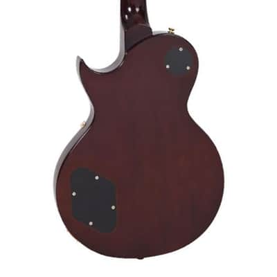 Vintage ReIssued Series V100 Electric Guitar - Tobacco Sunburst image 3