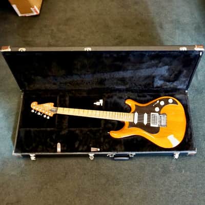 Knaggs Chesapeake Severn Trem Amber Gloss Roasted Alder/Flamed Maple image 16