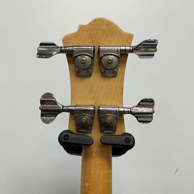 Vintage BC Rich USA Mockingbird 4-string electric bass guitar neck through body with Original Case Early 1980's image 16