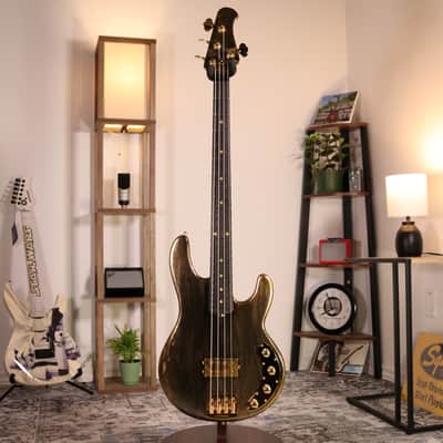 MusicMan StingRay 50th Anniversary - Ebony Fingerboard, Molten Gold image 2