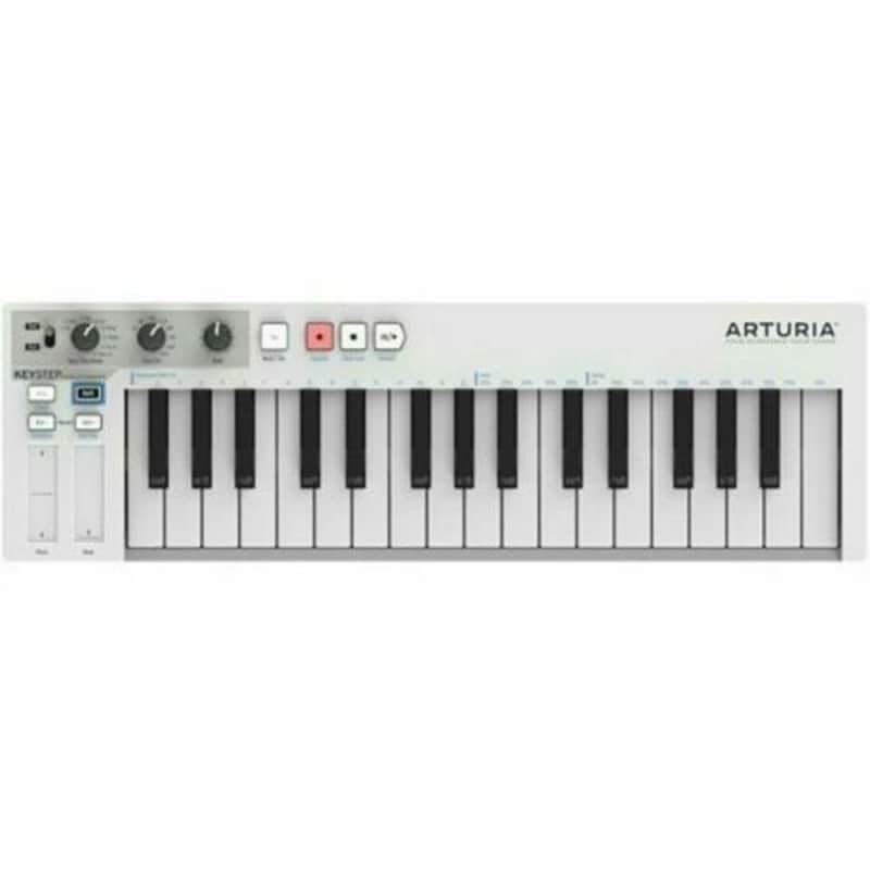 Arturia KeyStep 430201 32-key Compact Keyboard Controller/Sequencer with Microfiber and Free EverythingMusic 1 Year Extended Warranty image 1