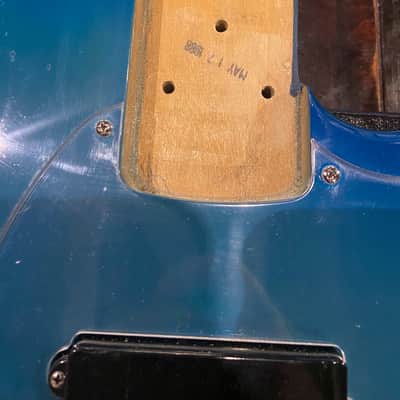 Ernie Ball Music Man Sabre Bass 1988 Blueburst image 20