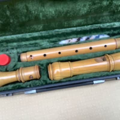 Mollenhauer Vintage Alto recorder flute with case image 10
