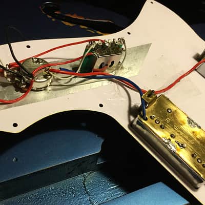 USA Relic Thinline Tele Style Electric Guitar Metallic Blue Nitro by Nate's Relic Guitars image 11