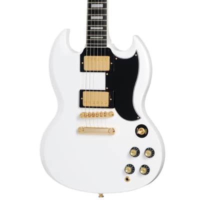 Epiphone SG Custom Guitar w/Premium Gig Bag - Alpine White image 1