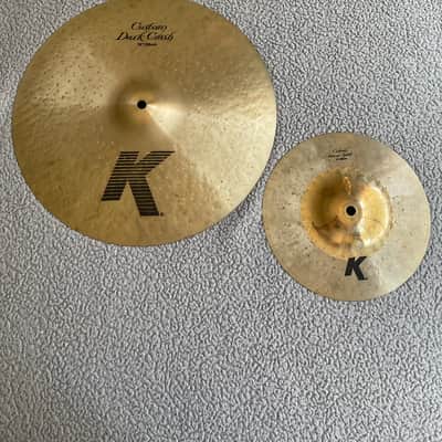 Zildjian K Custom 9” hybrid splash & K Custom 15” dark crash Mid-2010”s image 2