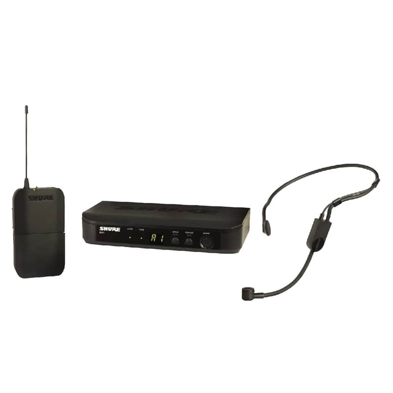 Shure BLX14/P31-M12 Wireless Headworn Mic System - M12 Band (662-686 MHz) image 1