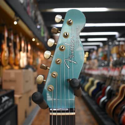 Fender Custom Shop Limited Run 1964 Telecaster Relic Electric Guitar Aged Ocean Turquoise w/Hard Case image 7