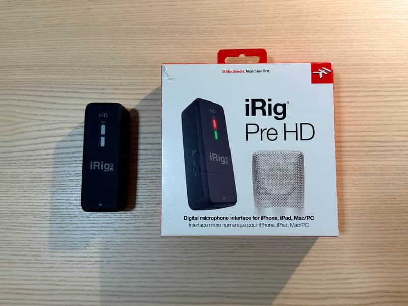 IK Multimedia iRig PRE HD Audio Interface Microphone Preamp image 1