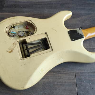 1984 Kramer Japan Pacer Imperial HH Electric Guitar w/Floyd Rose (White) image 7