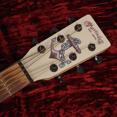 Martin Tattoo Limited Edition 46/100 Acoustic Guitar with Hard Case & Strap image 6
