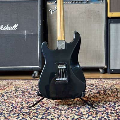Fender American Standard Stratocaster with Rosewood Fretboard 1995 - Black W/ Custom Shop Pickguard And pickups image 11