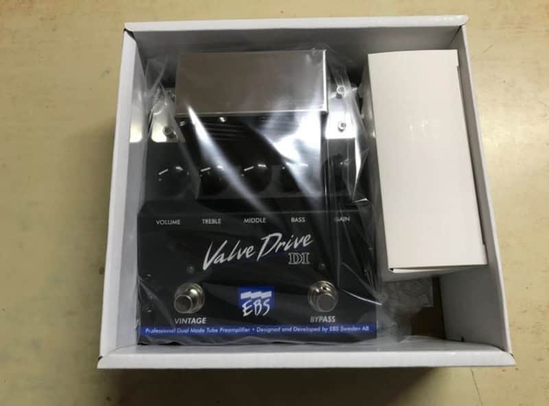 EBS Valve Drive Di tube bass preamp pedal w/ Original box & paperwork image 1