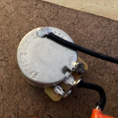 Epiphone Les Paul 50’s Wiring Harness CTS Orange Drop Gavitt Wire image 4