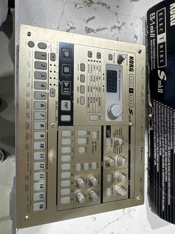 Korg Electribe-S mkII ES-1 mkII Rhythm Production Sampler 2000s - Champagne image 1