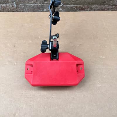 Latin Percussion LP Red Jam Block Cowbell w/ Meinl Percussion Mount Clamp - Used image 4