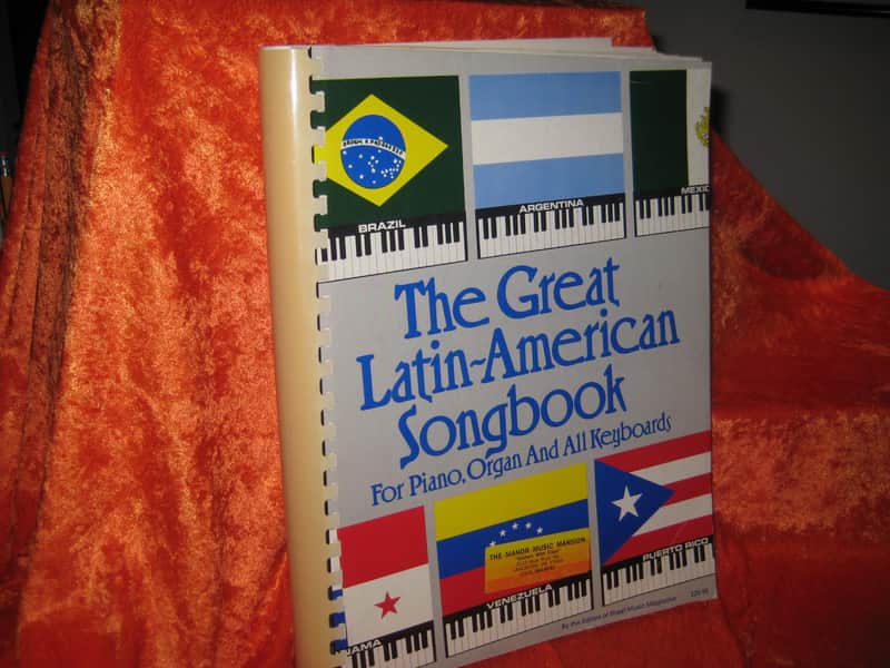 Ekay Music The Great Latin-American SongbookSpiral Bound 432 Pages Giant Book Piano - Vocal - Guitar image 1