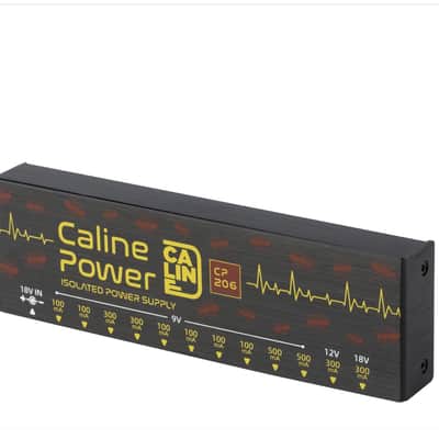 Caline CP206 Pedal PWR Supply Isolated PWR Supply 12-Outputs Noiseless CP-206 Fully Isolated pedalboard power supply image 7