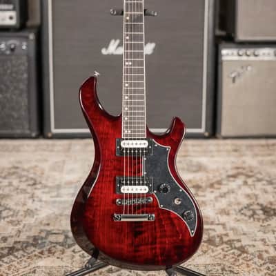 Gibson Victory Figured Top Electric Guitar - Wine Red Burst with Dirty Fingers Pickups and Hardshell Case image 3