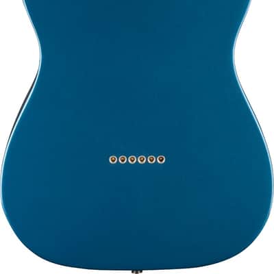 Fender American Vintage II 1972 Telecaster Thinline MP Lake Placid Blue w/case image 3