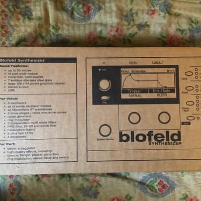 Waldorf Blofeld Desktop Synth from 2023 with 4 Way Power Adaptor, Manual & Original Box, Brand New! image 11
