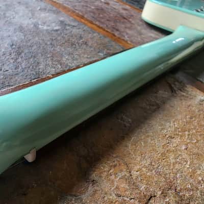 Danelectro U2 56 Reissue '90s w/mods - seafoam green image 7