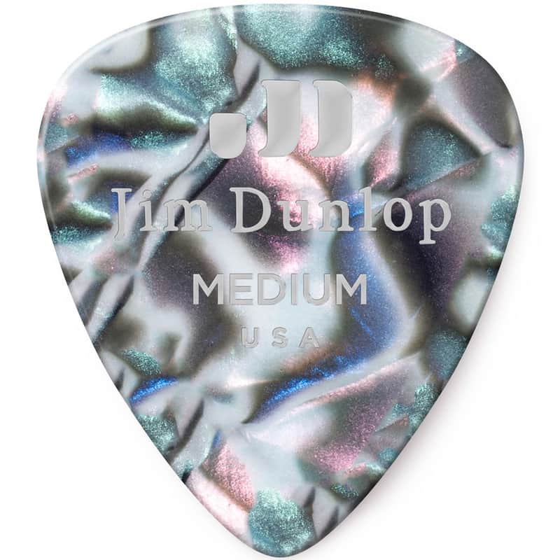 Dunlop 483R14MD Celluloid Standard Classics Medium Guitar Picks (72-Pack) image 1