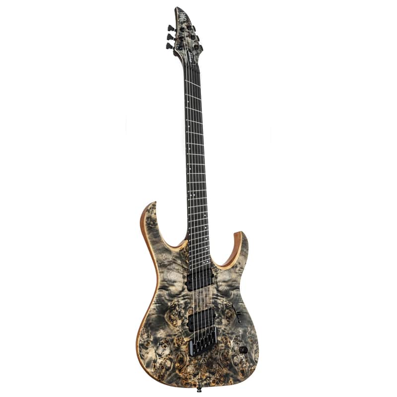Mayones Duvell Elite VF 6 Trans Graphite - Custom Electric Guitar image 1
