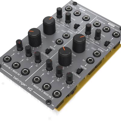 BEHRINGER 112 DUAL VCO MODULO EURORACK SYSTEM 100 DUE OSCILLATORI 18 CONTROLLI image 2
