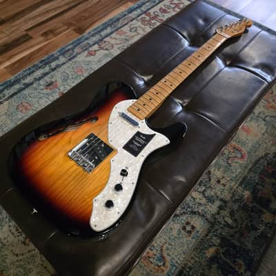 2025 Fender Vintera II 60s Telecaster Thinline - Sunburst image 5