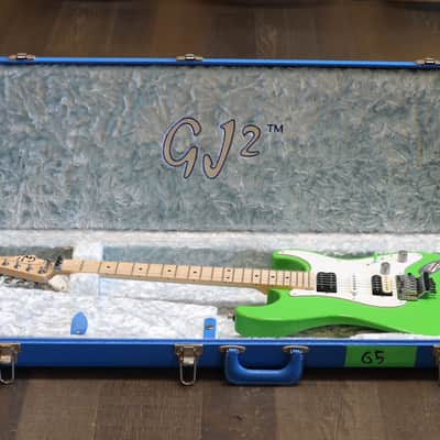 GJ2 Grover Jackson Custom Stratocaster Owned by Fish Electric Guitar Green + OHSC image 21
