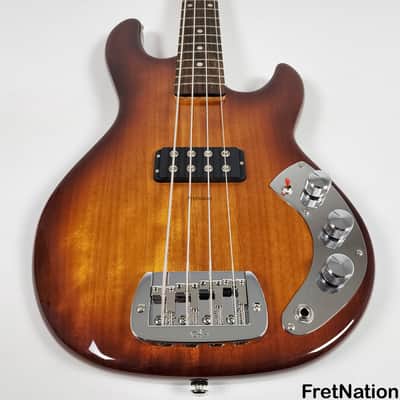 G&L CLF L-1000 4-String Bass Old School Tobacco Sunburst USA MFD okoume 9.20lbs CLF2205197 image 4