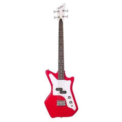 Airline Guitars Jetsons Jr Bass Red image 7