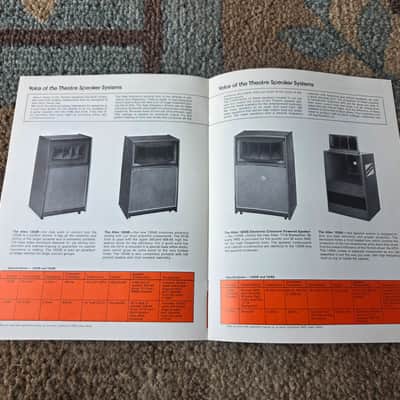 Vintage 1972 Altec Musicial Sound Equipment Catalog! Rare, Original Case Candy, Paperwork! image 6