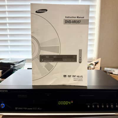 Samsung DVD-VR357 4-Head VCR & DVD Recorder Combo HDMI READ SEE VIDEO image 1