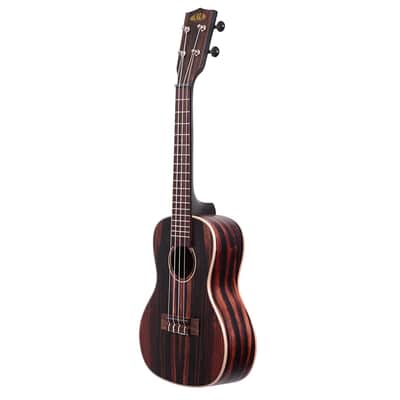 Kala KA-EBY-C Striped Ebony Concert Ukulele image 4