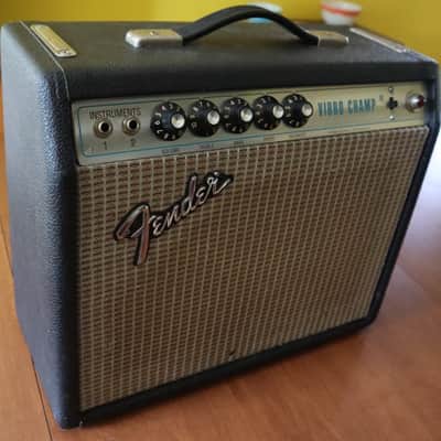 Silverface Sleeper Series, a 1974 Fender Vibro Champ Guitar Tube Combo Amp SSS by Tablebeast image 1